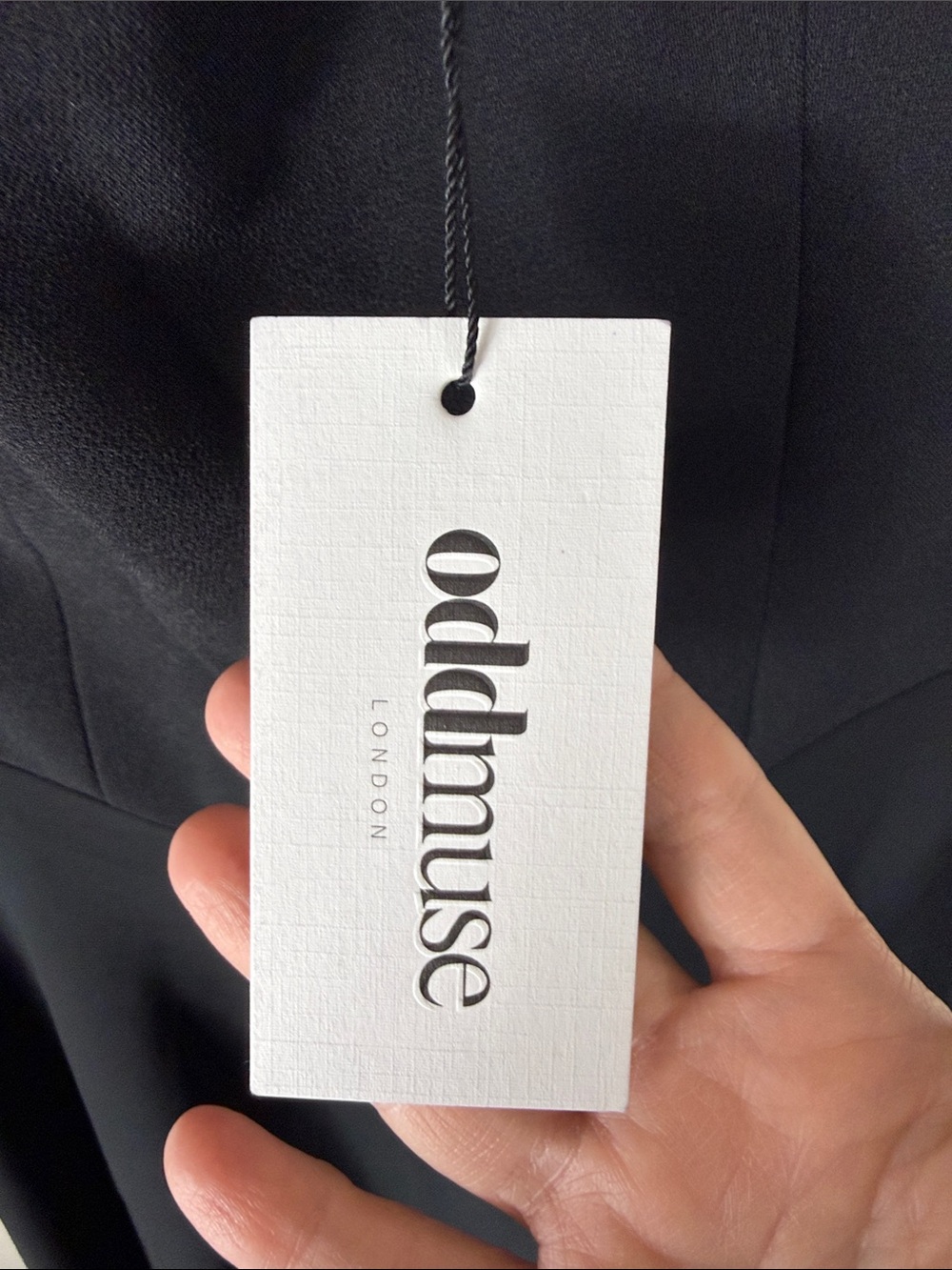 Odd Muse The Ultimate Square Neck Midi Dress in Black - Picture 9 of 11
